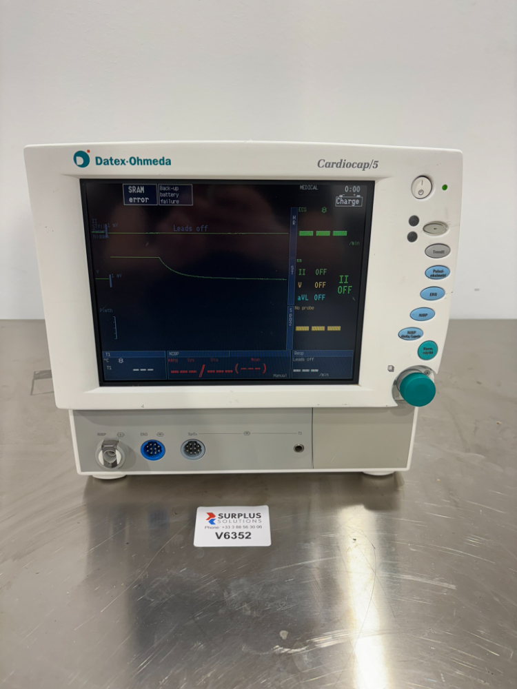 Image of GE Datex-Ohmeda Cardiocap/5 Monitor